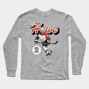 Mark Howe Philadelphia Retro Script Long Sleeve T-Shirt